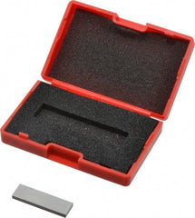 SPI - 0.101" Rectangular Steel Gage Block - Accuracy Grade AS-1, Includes NIST Traceability Certification - All Tool & Supply