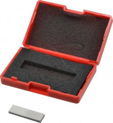 SPI - 0.103" Rectangular Steel Gage Block - Accuracy Grade AS-1, Includes NIST Traceability Certification - All Tool & Supply