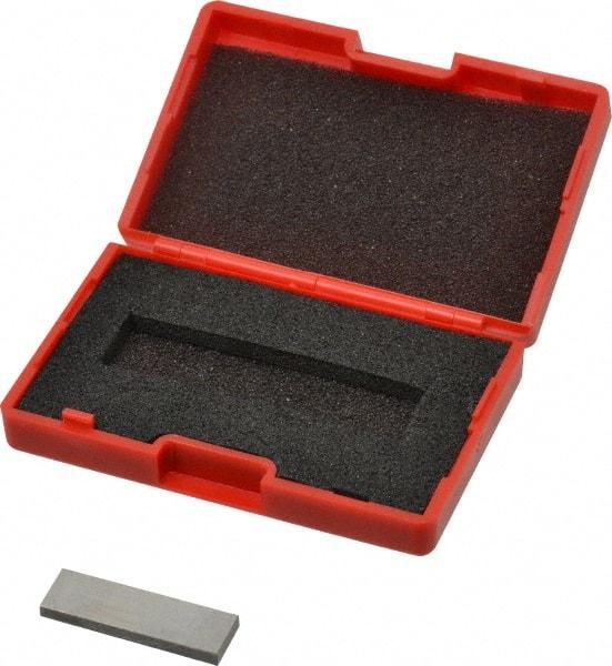 SPI - 0.108" Rectangular Steel Gage Block - Accuracy Grade AS-1, Includes NIST Traceability Certification - All Tool & Supply