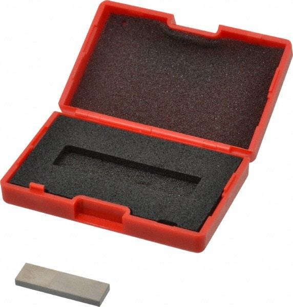 SPI - 0.109" Rectangular Steel Gage Block - Accuracy Grade AS-1, Includes NIST Traceability Certification - All Tool & Supply