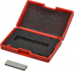 SPI - 0.112" Rectangular Steel Gage Block - Accuracy Grade AS-1, Includes NIST Traceability Certification - All Tool & Supply