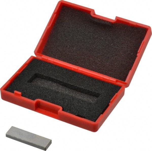 SPI - 0.12" Rectangular Steel Gage Block - Accuracy Grade AS-1, Includes NIST Traceability Certification - All Tool & Supply