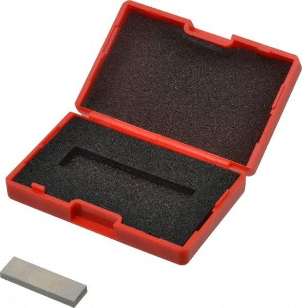 SPI - 0.122" Rectangular Steel Gage Block - Accuracy Grade AS-1, Includes NIST Traceability Certification - All Tool & Supply