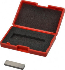 SPI - 0.126" Rectangular Steel Gage Block - Accuracy Grade AS-1, Includes NIST Traceability Certification - All Tool & Supply