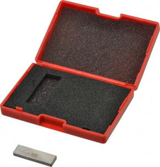 SPI - 0.127" Rectangular Steel Gage Block - Accuracy Grade AS-1, Includes NIST Traceability Certification - All Tool & Supply