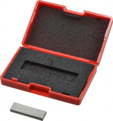 SPI - 0.137" Rectangular Steel Gage Block - Accuracy Grade AS-1, Includes NIST Traceability Certification - All Tool & Supply