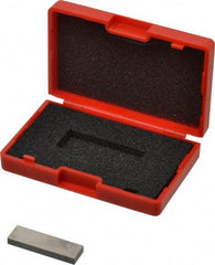 SPI - 0.139" Rectangular Steel Gage Block - Accuracy Grade AS-1, Includes NIST Traceability Certification - All Tool & Supply