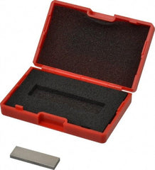 SPI - 0.10005" Rectangular Steel Gage Block - Accuracy Grade AS-1, Includes NIST Traceability Certification - All Tool & Supply