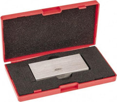 SPI - 3" Rectangular Steel Gage Block - Accuracy Grade AS-1, Includes NIST Traceability Certification - All Tool & Supply