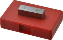 SPI - 0.45" Rectangular Steel Gage Block - Accuracy Grade AS-1, Includes NIST Traceability Certification - All Tool & Supply