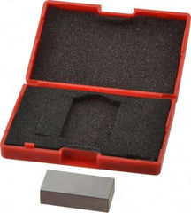 SPI - 0.65" Rectangular Steel Gage Block - Accuracy Grade AS-1, Includes NIST Traceability Certification - All Tool & Supply