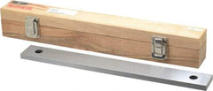 SPI - 12" Rectangular Steel Gage Block - Accuracy Grade AS-1, Includes NIST Traceability Certification - All Tool & Supply