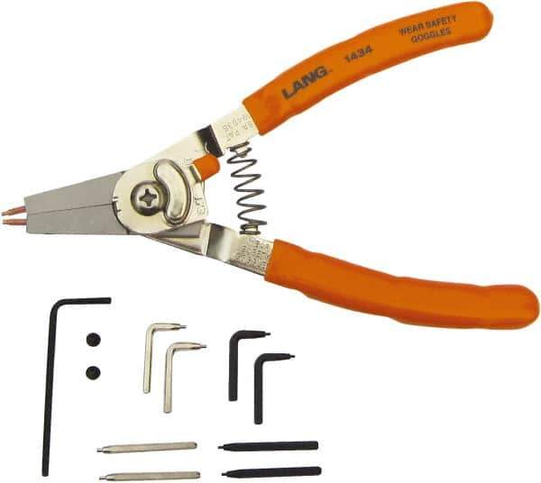 Lang - Standard Jaw, Snap Ring Plier - 2" OAL, Snap Ring - All Tool & Supply