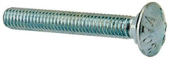 Value Collection - 5/16-18 UNC 2-1/4" Length Under Head, Standard Square Neck, Carriage Bolt - Grade 2 Steel, Zinc-Plated Finish - All Tool & Supply