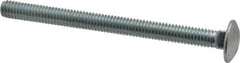 Value Collection - 5/16-18 UNC 4" Length Under Head, Standard Square Neck, Carriage Bolt - Grade 2 Steel, Zinc-Plated Finish - All Tool & Supply