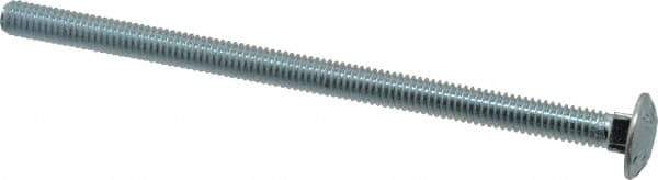 Value Collection - 5/16-18 UNC 5-1/2" Length Under Head, Standard Square Neck, Carriage Bolt - Grade 2 Steel, Zinc-Plated Finish - All Tool & Supply