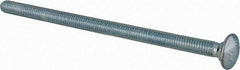 Value Collection - 5/16-18 UNC 6" Length Under Head, Standard Square Neck, Carriage Bolt - Grade 2 Steel, Zinc-Plated Finish - All Tool & Supply