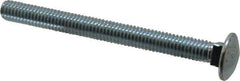 Value Collection - 3/8-16 UNC 4" Length Under Head, Standard Square Neck, Carriage Bolt - Grade 2 Steel, Zinc-Plated Finish - All Tool & Supply