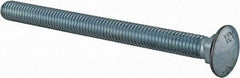 Value Collection - 3/8-16 UNC 4-1/2" Length Under Head, Standard Square Neck, Carriage Bolt - Grade 2 Steel, Zinc-Plated Finish - All Tool & Supply