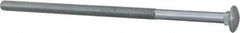 Value Collection - 3/8-16 UNC 8-1/2" Length Under Head, Standard Square Neck, Carriage Bolt - Grade 2 Steel, Zinc-Plated Finish - All Tool & Supply