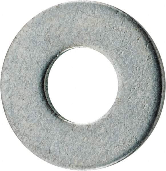 Value Collection - 5/16" Screw, Steel USS Flat Washer - 3/8" ID x 7/8" OD, 3/32" Thick, Zinc-Plated Finish - All Tool & Supply