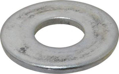 Value Collection - 7/8" Screw, Steel USS Flat Washer - 15/16" ID x 2-1/4" OD, 0.1719" Thick, Zinc-Plated Finish - All Tool & Supply