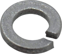 Value Collection - #4, 0.114" ID, 0.025" Thick Split Lock Washer - Steel, Zinc-Plated Finish, 0.114" Min ID, 0.12" Max ID, 0.209" Min OD, 0.223" Max OD - All Tool & Supply