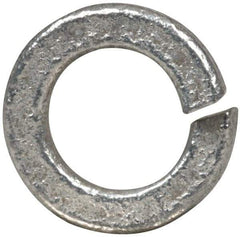 Value Collection - #10, 0.193" ID, 0.047" Thick Split Lock Washer - Steel, Zinc-Plated Finish, 0.193" Min ID, 0.2" Max ID, 0.334" Min OD, 0.35" Max OD - All Tool & Supply