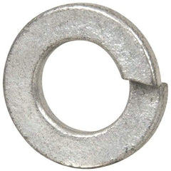 Value Collection - 5/16", 0.314" ID, 0.078" Thick Split Lock Washer - Steel, Zinc-Plated Finish, 0.314" Min ID, 0.322" Max ID, 0.583" Min OD, 0.586" Max OD - All Tool & Supply