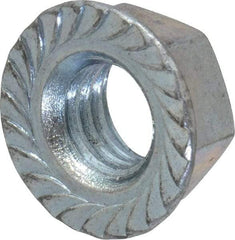 Value Collection - 7/8-9 UN Steel Right Hand Hex Nut - 1-5/16" Across Flats, 3/4" High, Zinc-Plated Finish - All Tool & Supply