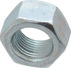 Value Collection - 5/8-18 UNF Steel Right Hand Hex Nut - 15/16" Across Flats, 0.5469" High, Zinc-Plated Finish - All Tool & Supply