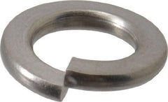 Value Collection - #6, 0.031" Thick Split Lock Washer - 18-8 Stainless Steel, 0.141" Min ID, 0.148" Max ID, 0.25" Min OD, 0.266" Max OD - All Tool & Supply