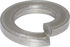 Value Collection - 1/2", 1/8" Thick Split Lock Washer - 18-8 Stainless Steel, 0.502" Min ID, 0.512" Max ID, 0.869" Max OD - All Tool & Supply