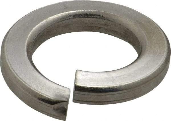 Value Collection - 1", 1/4" Thick Split Lock Washer - 18-8 Stainless Steel, 1.017" Min ID, 1.042" Max ID, 1.667" Min OD, 1.705" Max OD - All Tool & Supply