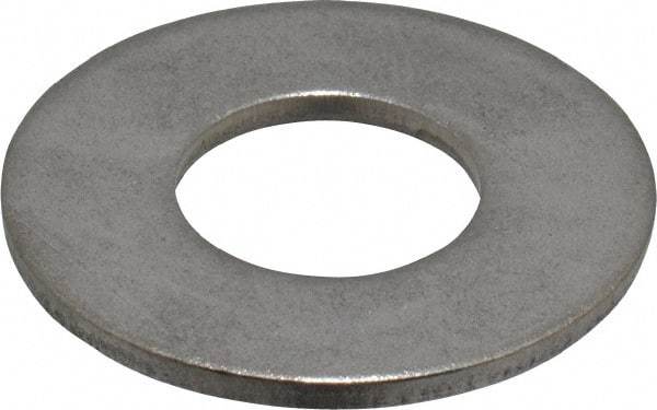 Value Collection - 3/4" Screw, Grade 18-8 Stainless Steel Standard Flat Washer - 13/16" ID x 2" OD, 0.148" Thick - All Tool & Supply