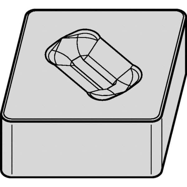 Kennametal - CNGX454 T0820 Grade KYK25 Ceramic Turning Insert - 80° Diamond, 1/2" Inscr Circle, 5/16" Thick, 1/16" Corner Radius - All Tool & Supply