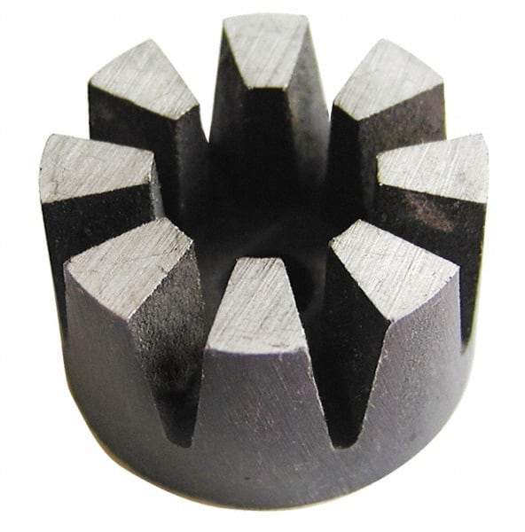 Eclipse - 1-1/4" OD x 1-3/8" High, 2 Pole Alnico Rotor Magnet - 5/16" Hole Diam, 23 Lb Max Holding Capacity, 1,022°F Max Operating Temp - All Tool & Supply