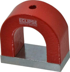 Eclipse - 3/16" Hole Diam, 2-3/16" Overall Width, 15/16" Deep, 1-13/16" High, Alnico Power Magnets - 1,022°Fahrenheit Max Operating Temp - All Tool & Supply