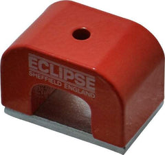 Eclipse - 1 Hole, 3/16" Hole Diam, 1" Overall Width, 1-37/64" Deep, 1" High, Alnico Power Magnets - 0.39" Pole Width, 550°C Max Operating Temp, Grade 5 Alnico - All Tool & Supply