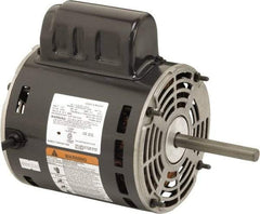 US Motors - 1/3 hp, ODP Enclosure, Auto Thermal Protection, 1,650 RPM, 115 Volt, 60 Hz, Industrial Electric AC/DC Motor - Size 48 Frame, Stud Mount, 1 Speed, Ball Bearings, 4.0 Full Load Amps, B Class Insulation, CW Lead End - All Tool & Supply