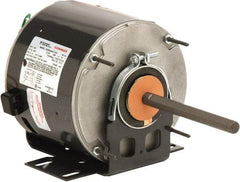 US Motors - 1/3 hp, ODP Enclosure, Auto Thermal Protection, 825 RPM, 208-230 Volt, 60 Hz, Industrial Electric AC/DC Motor - Size 48 Frame, Hub/Stud Mount, 1 Speed, Ball Bearings, 2.7 Full Load Amps, B Class Insulation, CCW Lead End Rev - All Tool & Supply