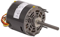 US Motors - 1/4 hp, ODP Enclosure, 1,050 RPM, 208/230 Volt, 60 Hz, Industrial Electric AC/DC Motor - 3 Speed, SAB/Sleeve Bearings, B Class Insulation, CCW Lead End Rev - All Tool & Supply