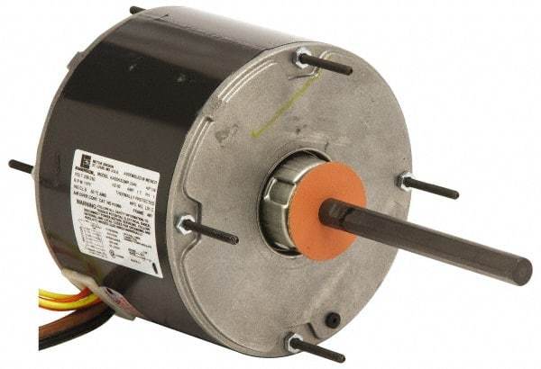 US Motors - 1/8 hp, TEAO Enclosure, Auto Thermal Protection, 825 RPM, 208-230 Volt, 60 Hz, Industrial Electric AC/DC Motor - Size 48 Frame, Stud Mount, 1 Speed, Sleeve Bearings, 0.83-0.75 Full Load Amps, B Class Insulation, CCW Lead End - All Tool & Supply