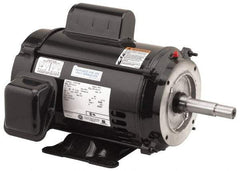 US Motors - 7-1/2 hp, ODP Enclosure, 3,480 RPM, 230 Volt, 60 Hz, Industrial Electric AC/DC Motor - Size 213 Frame, Horizontal-Footed Mount, 1 Speed, Ball Bearings, 30.4 Full Load Amps, F Class Insulation - All Tool & Supply