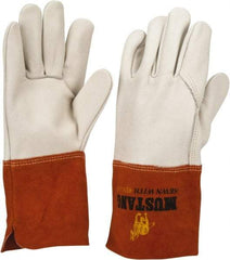 MCR Safety - Size M Unlined Leather Welding Glove - Wing Thumb - All Tool & Supply