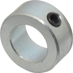 Climax Metal Products - 3/4" Bore, Steel, Set Screw Shaft Collar - 1-1/4" Outside Diam, 9/16" Wide - All Tool & Supply