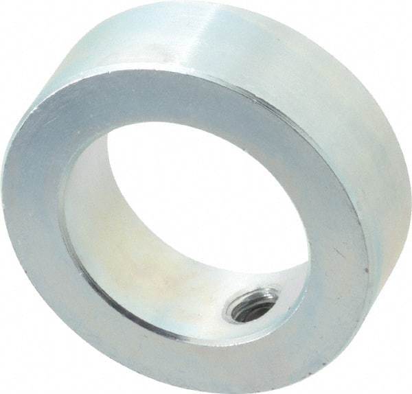 Climax Metal Products - 1-5/8" Bore, Steel, Set Screw Shaft Collar - 2-1/2" Outside Diam, 13/16" Wide - All Tool & Supply