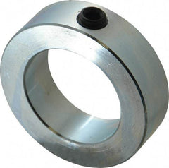 Climax Metal Products - 1-15/16" Bore, Steel, Set Screw Shaft Collar - 3" Outside Diam, 7/8" Wide - All Tool & Supply