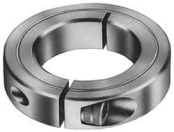 Climax Metal Products - 80mm Bore, Steel, One Piece Clamp Collar - 4-1/4" Outside Diam - All Tool & Supply