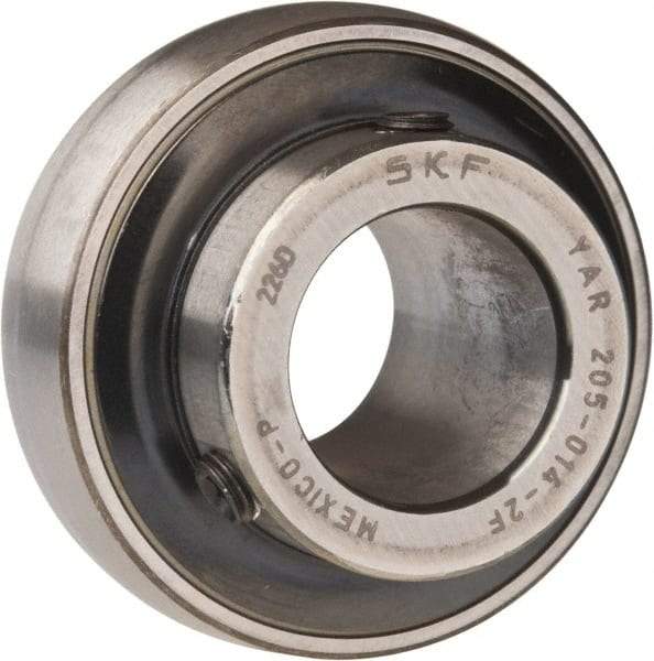 SKF - 7/8" ID x 2.0472" OD, 2,430 Lb Dynamic Capacity, Insert Bearing Insert Bearing - 0.5906" Race Width, 1,750 Lb Static Capacity - All Tool & Supply